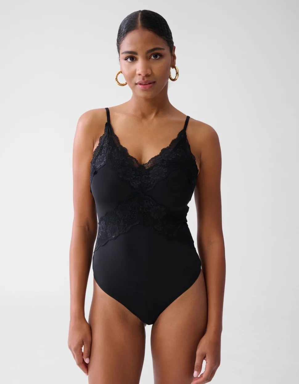 Kanten Body Zwart