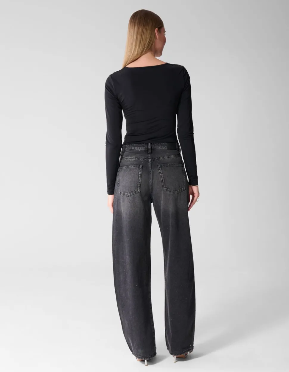 Kanten Mix Body Zwart