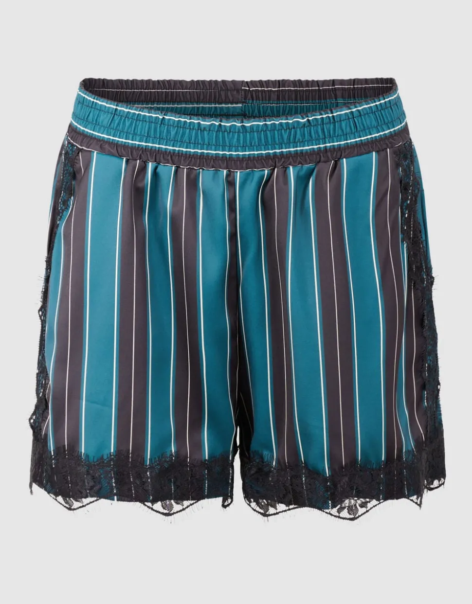 Kanten Stripe Short Petrol