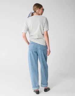 Knot T-shirt Lichtgrijs By Mieke