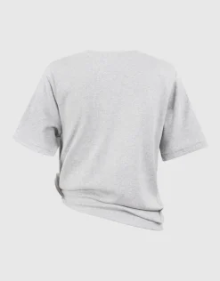 Knot T-shirt Lichtgrijs By Mieke