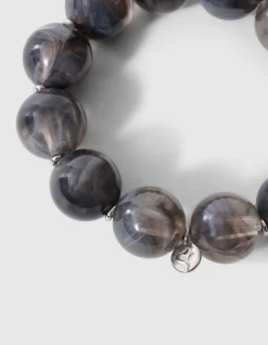 Kralen Armband Grijs