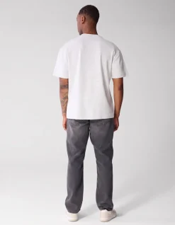 Label Basis T-shirt Lichtgrijs