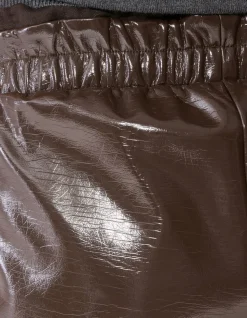 Laque Short Donkerbruin
