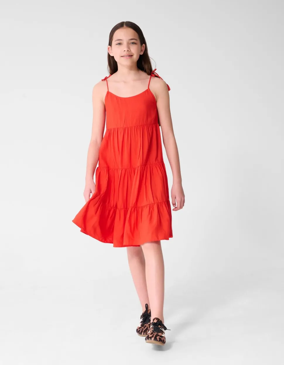 Layer Jurk Oranje