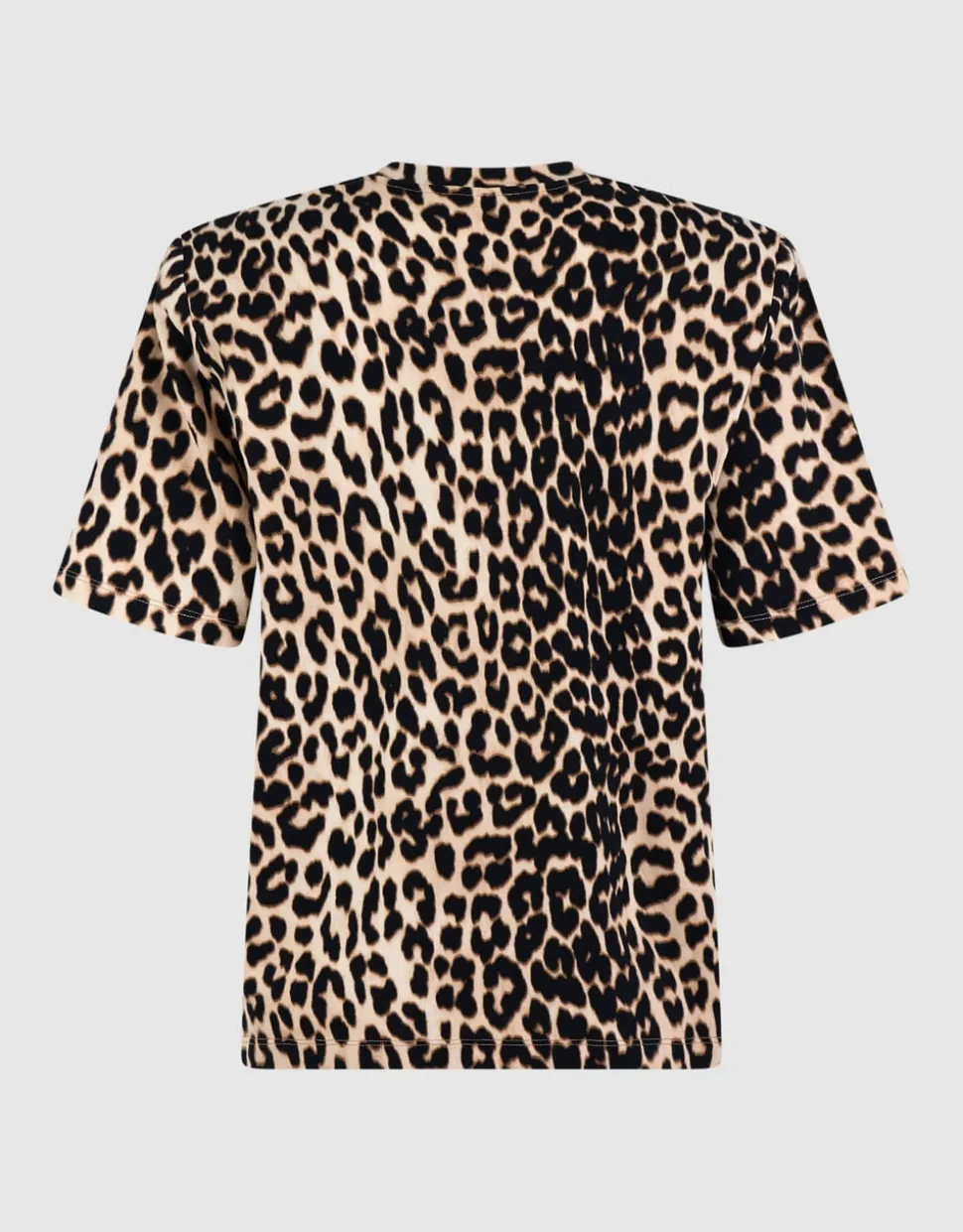 Leopard Padded T-shirt Bruin