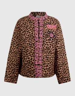 Leopard Stitched Jack Bruin