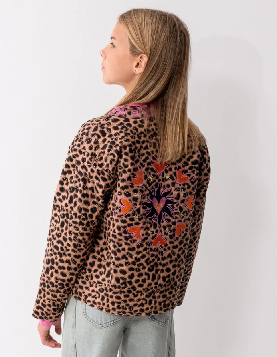 Leopard Stitched Jack Bruin