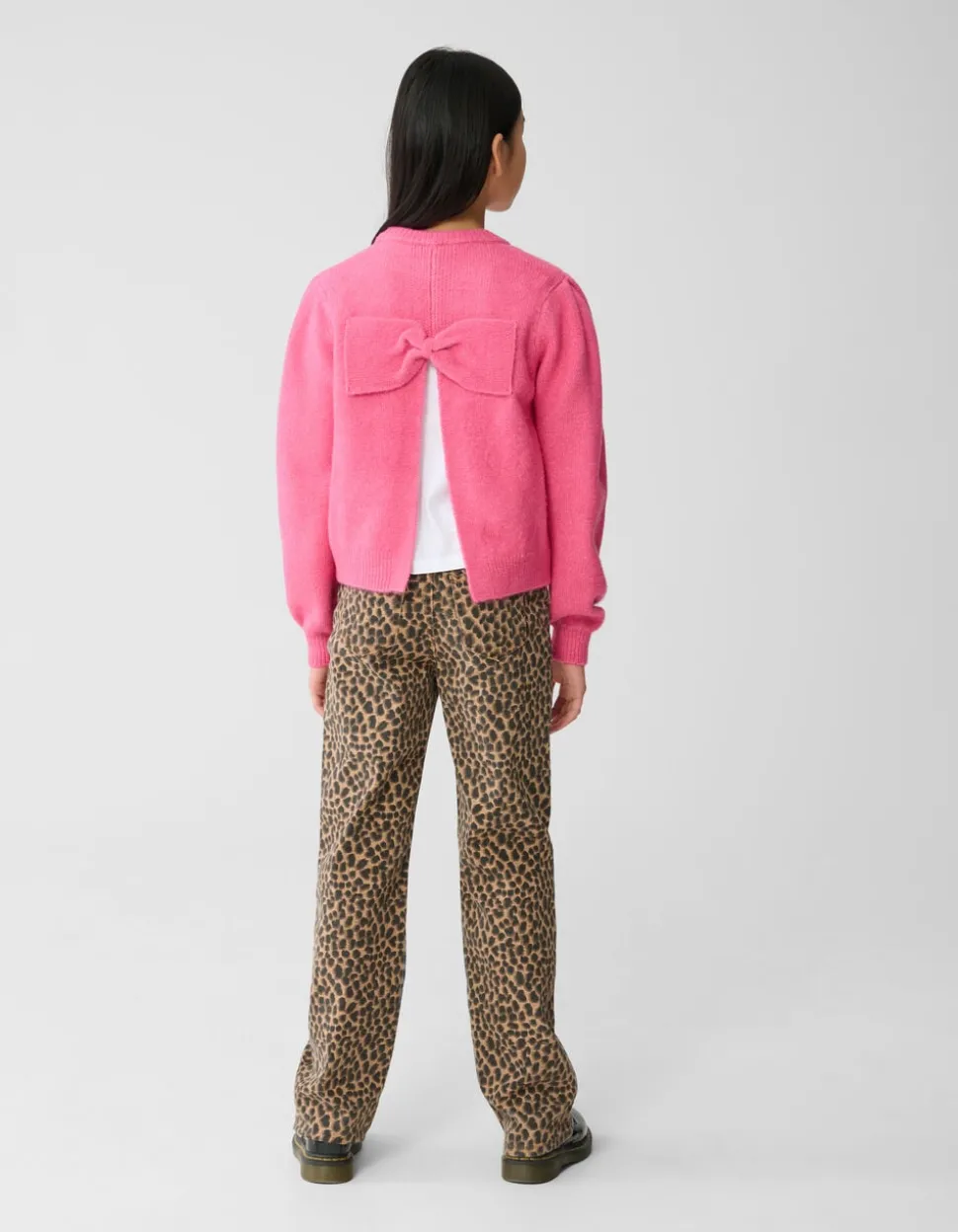 Leopard Straight Fit Broek Bruin
