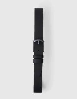 Leren Riem Zwart