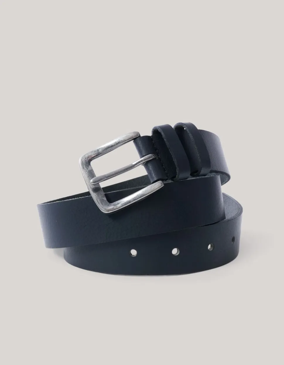 Leren Riem Zwart