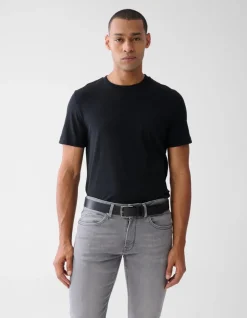 Leren Riem Zwart