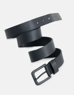 Leren Riem Zwart