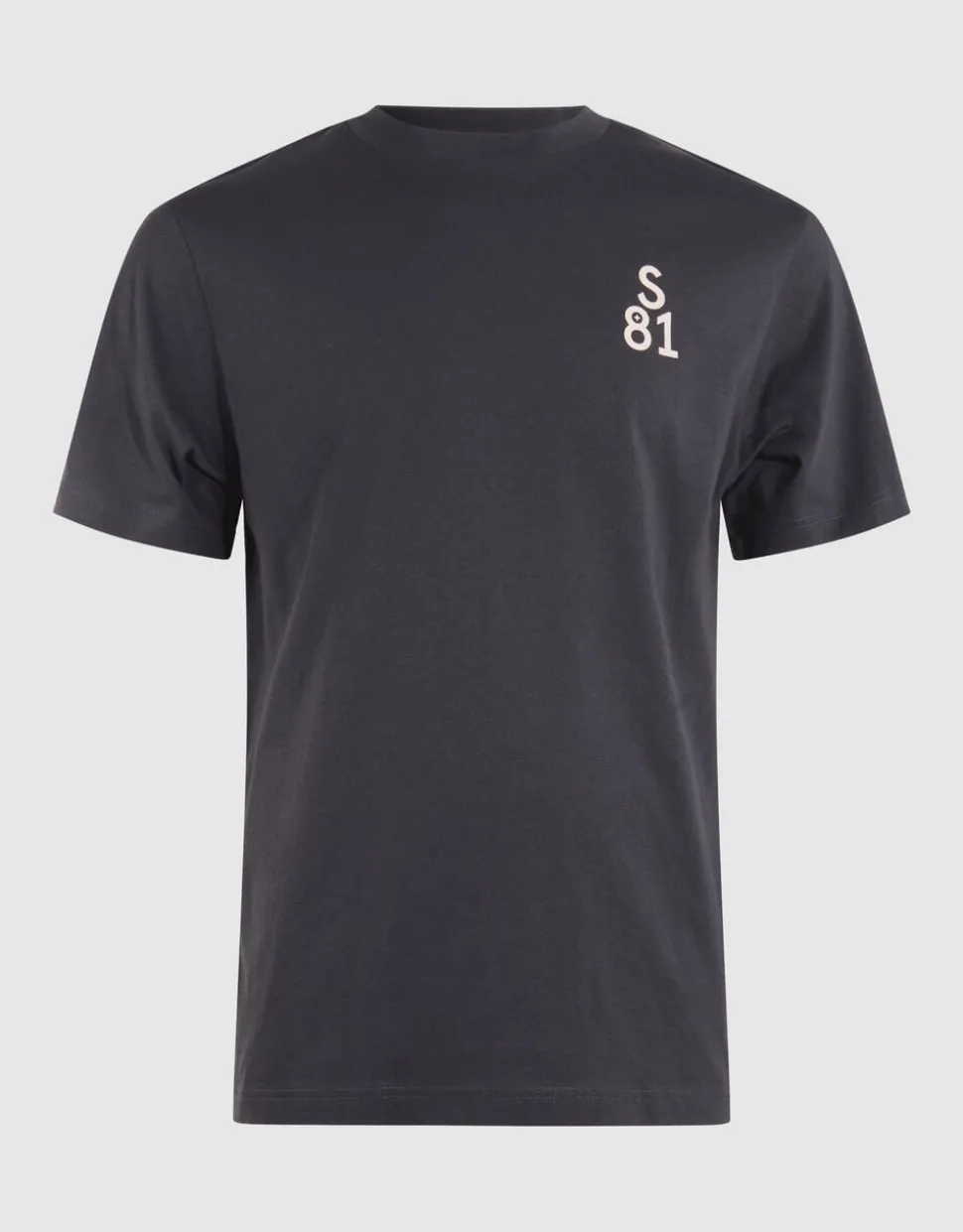 Line Artwork T-shirt Donkergrijs