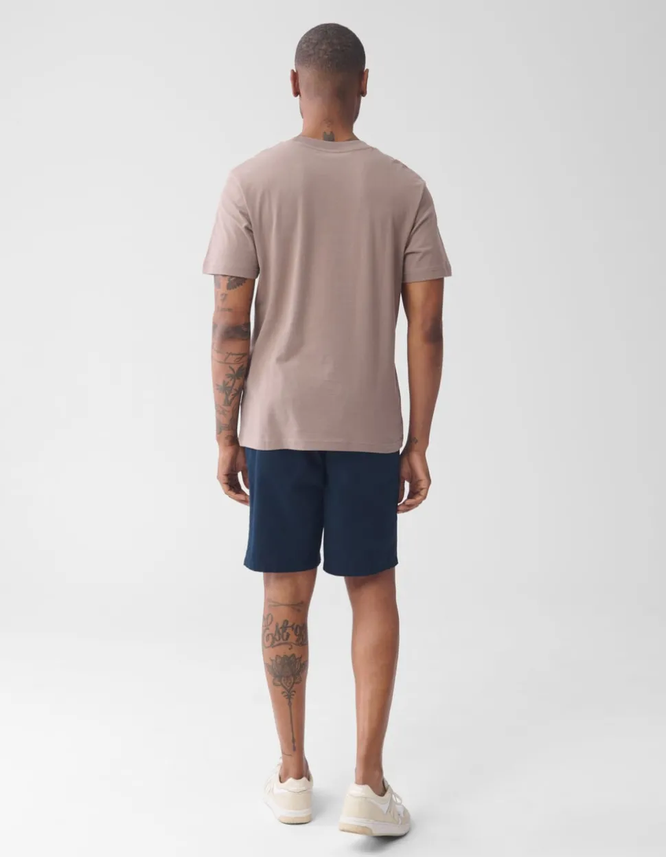 Linnen Short Donkerblauw