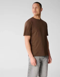 Logo Circle Artwork T-shirt Bruin