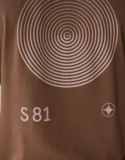 Logo Circle Artwork T-shirt Bruin