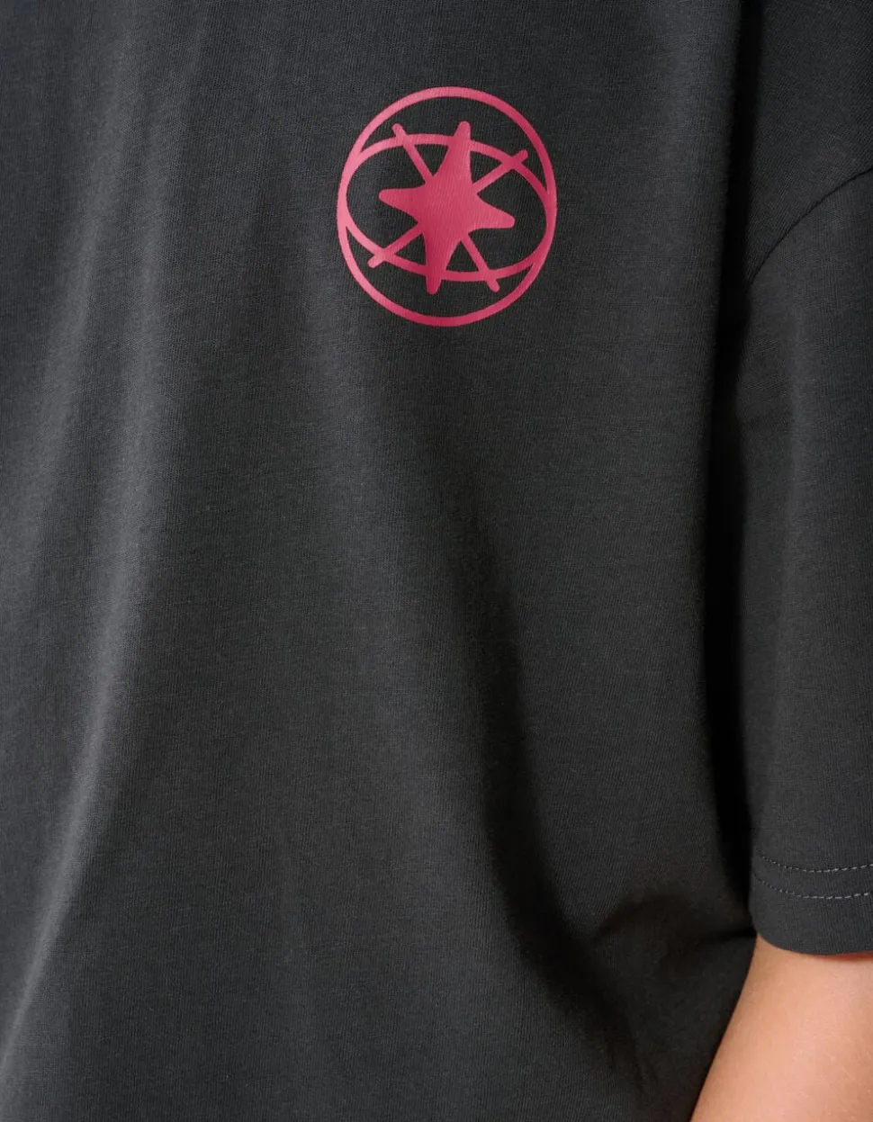 London Artwork T-shirt Donkergrijs