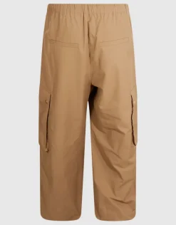 Loose Fit Cargo Broek Zand