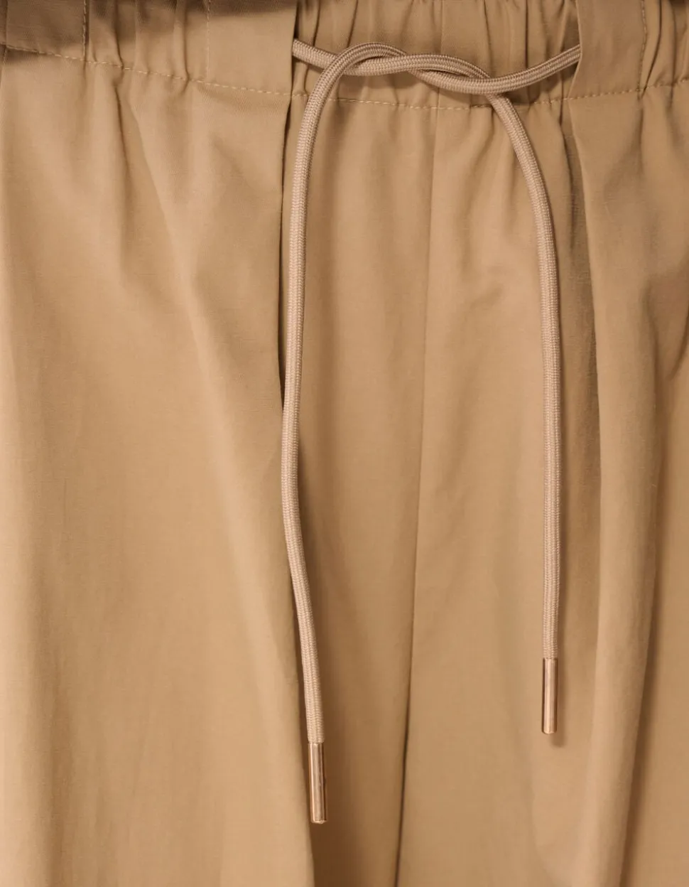 Loose Fit Cargo Broek Zand