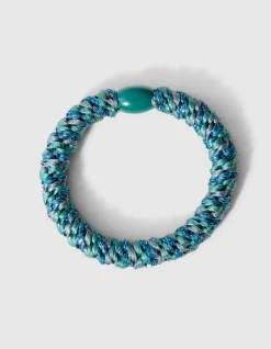 Lurex Haarelastiek Blauw