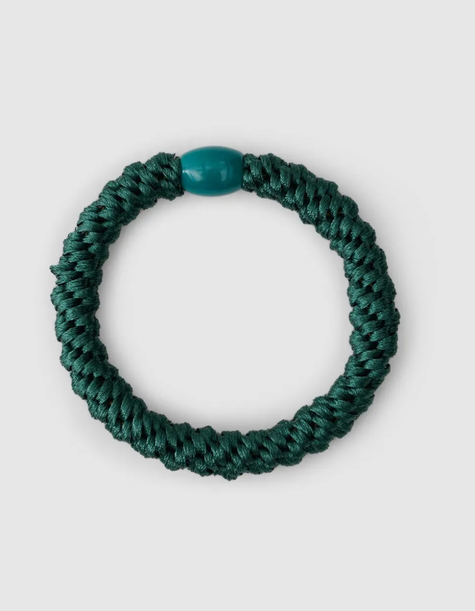 Lurex Haarelastiek Donkergroen