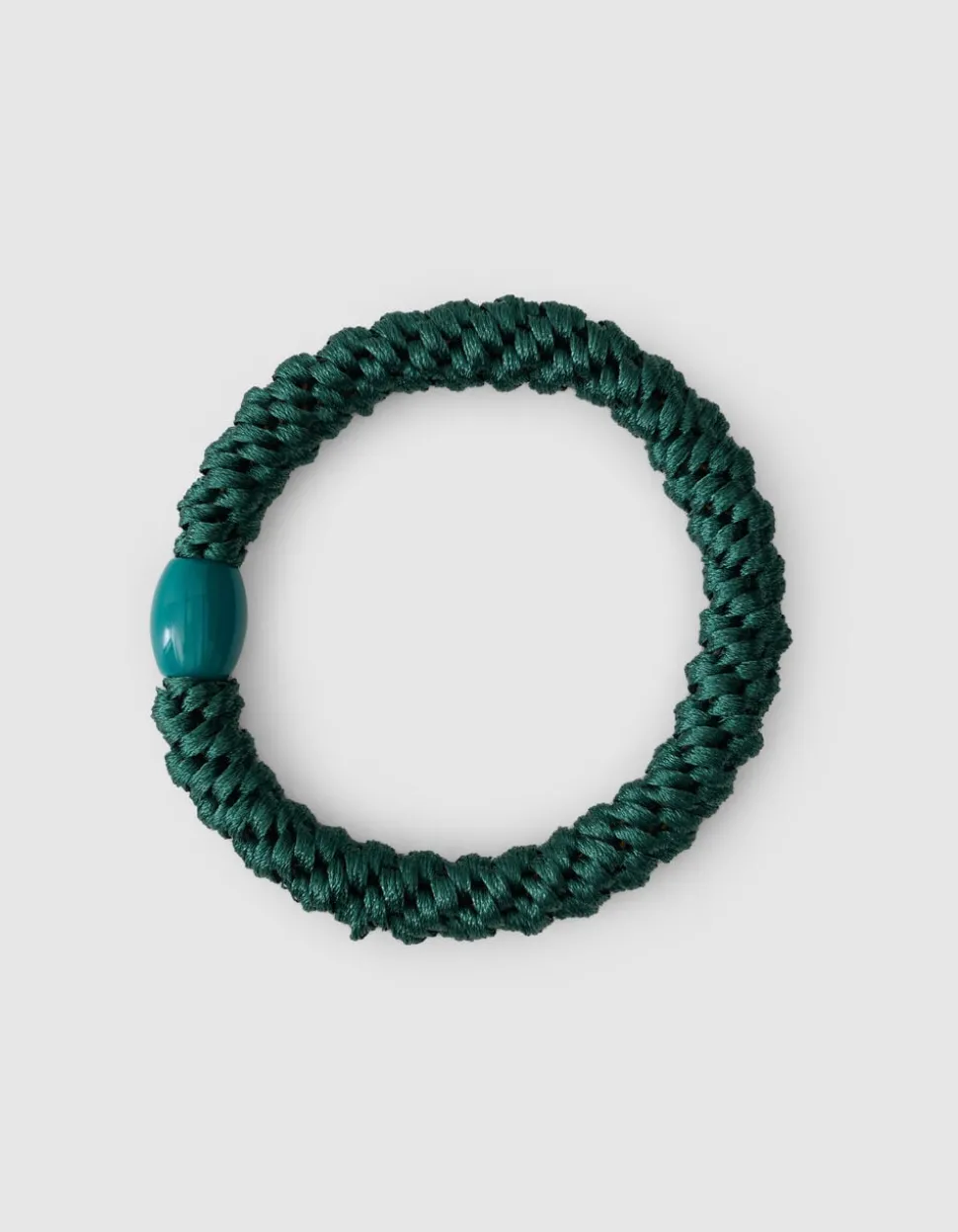 Lurex Haarelastiek Donkergroen