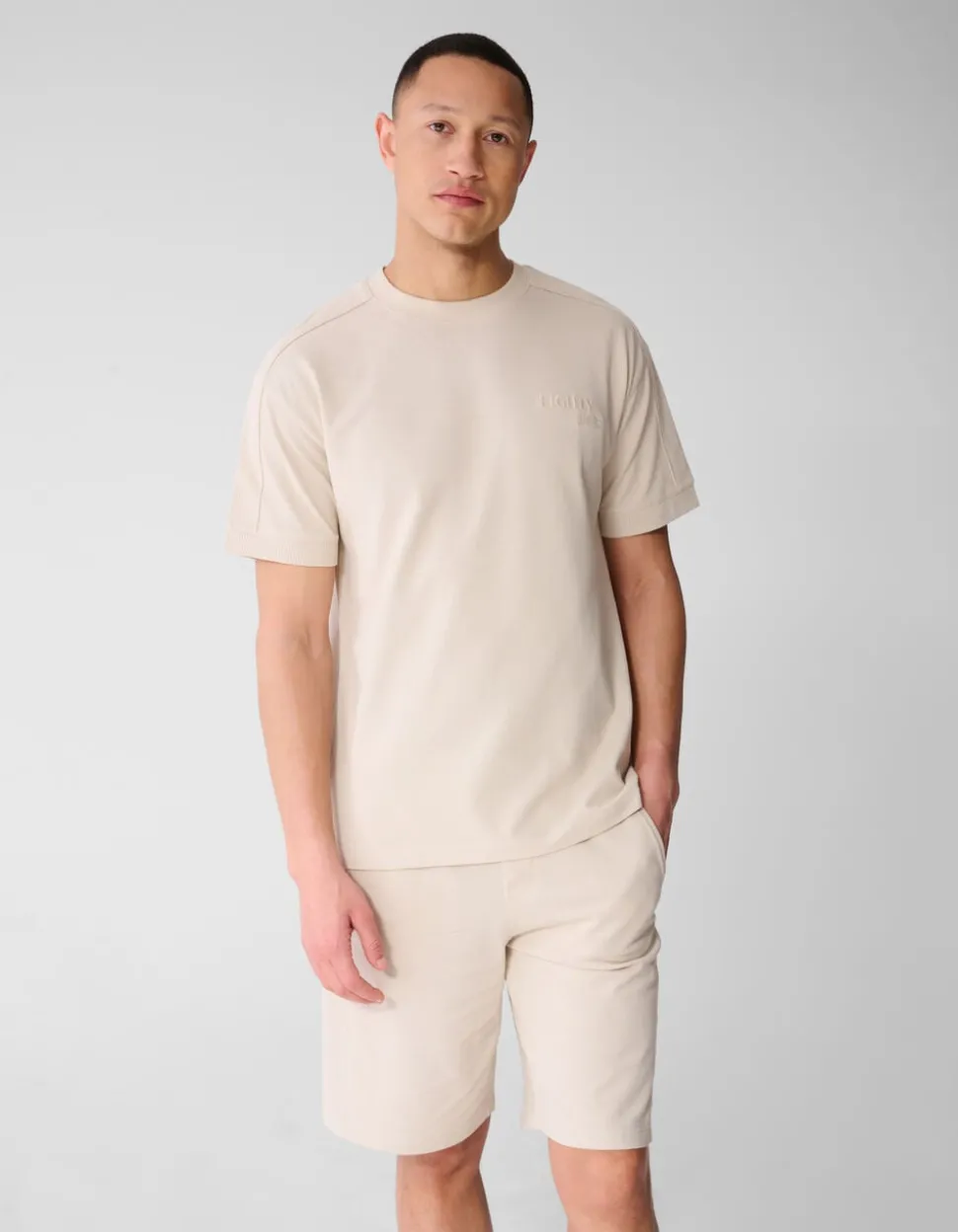 Mesh T-shirt Zand
