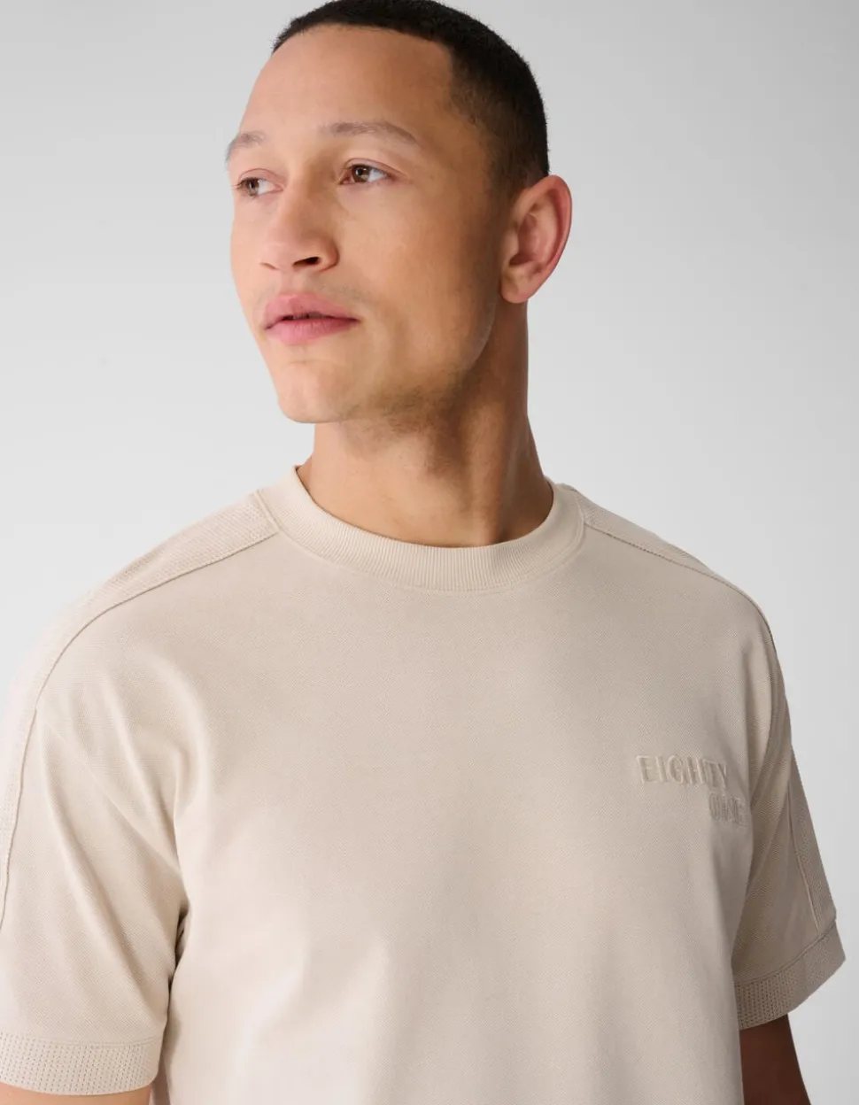 Mesh T-shirt Zand