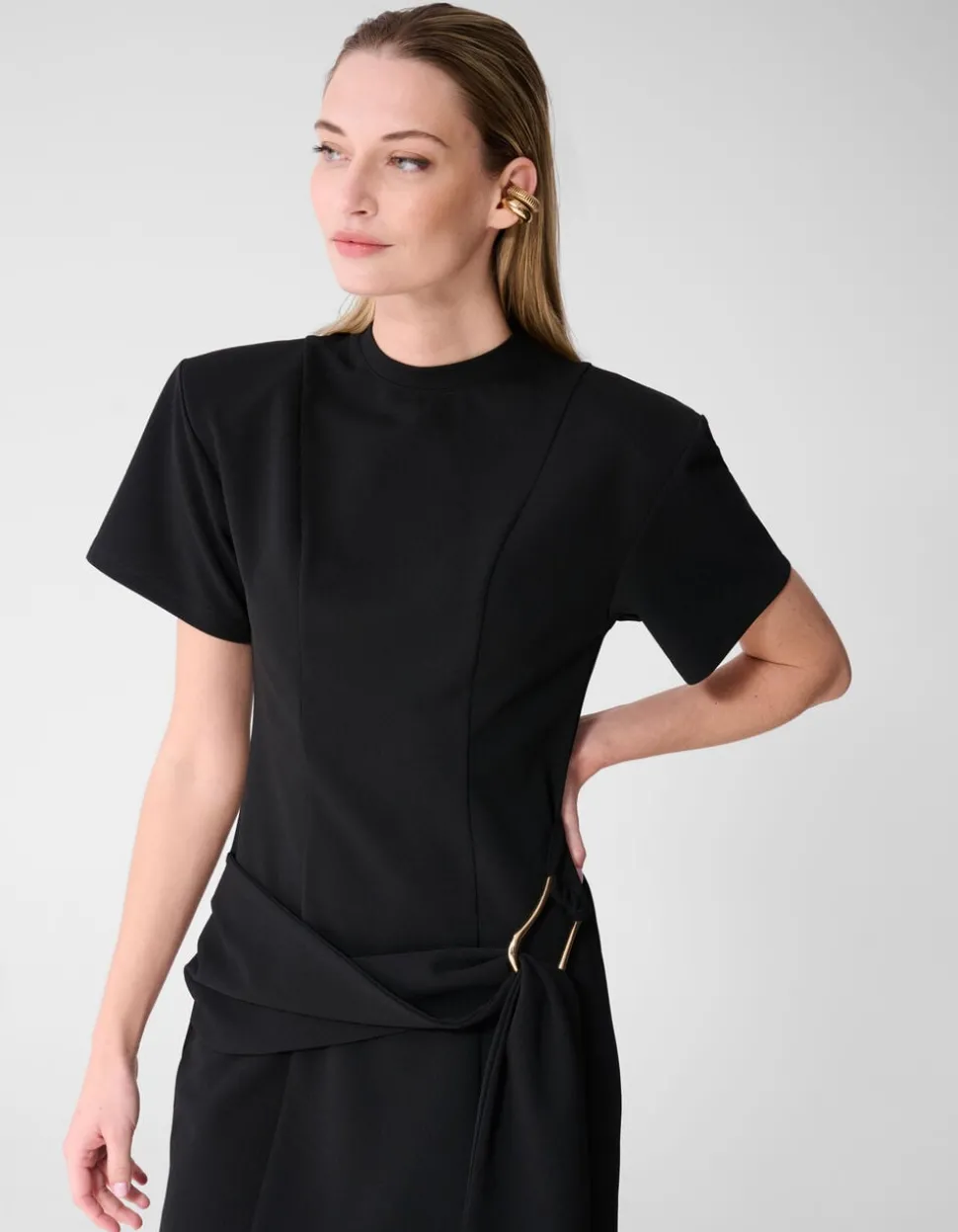 Mini Jurk Zwart By Fred