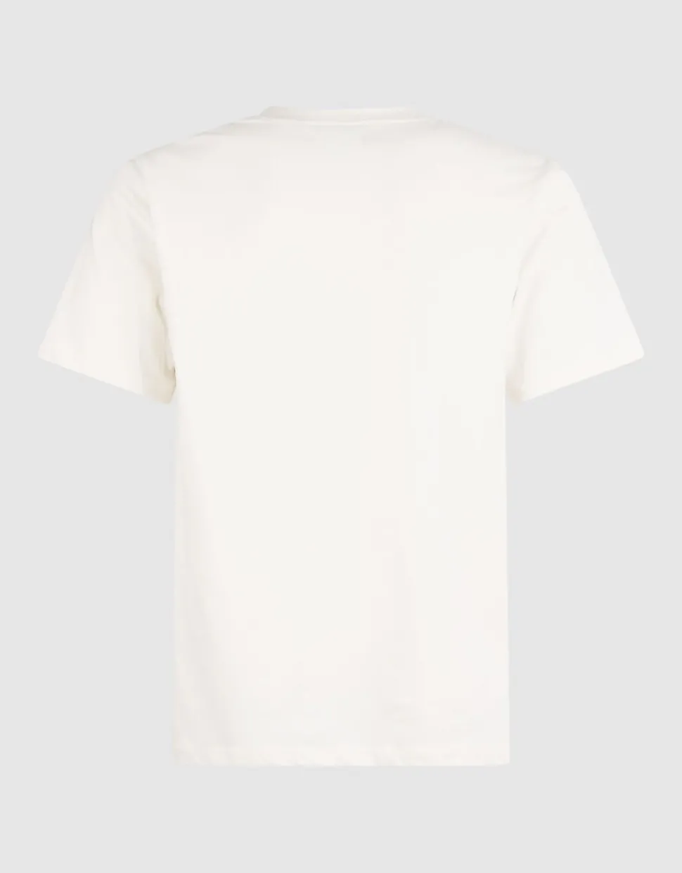 Minimal Artwork T-shirt Gebroken Wit