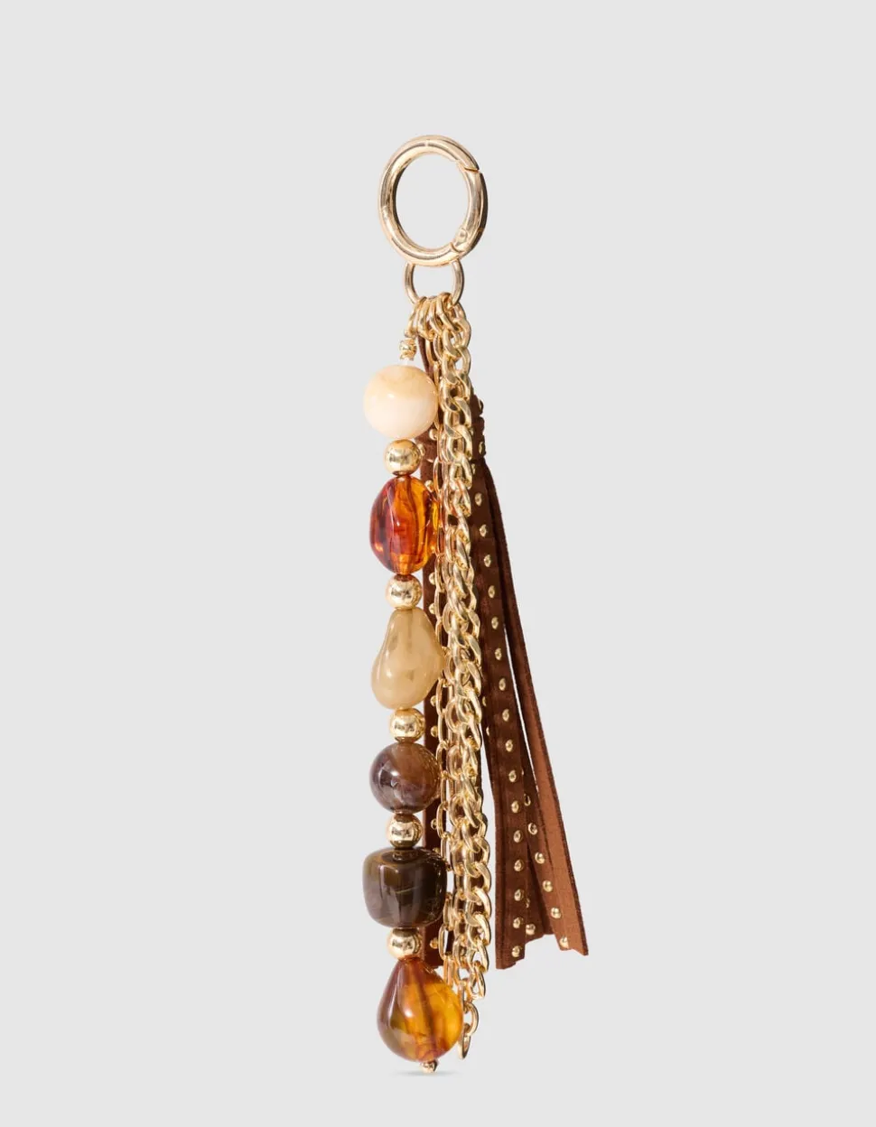 Mix Bagcharm Bruin/Goud