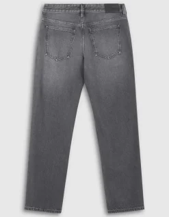 Modern Straight Fit Jeans Washed Zwart L32