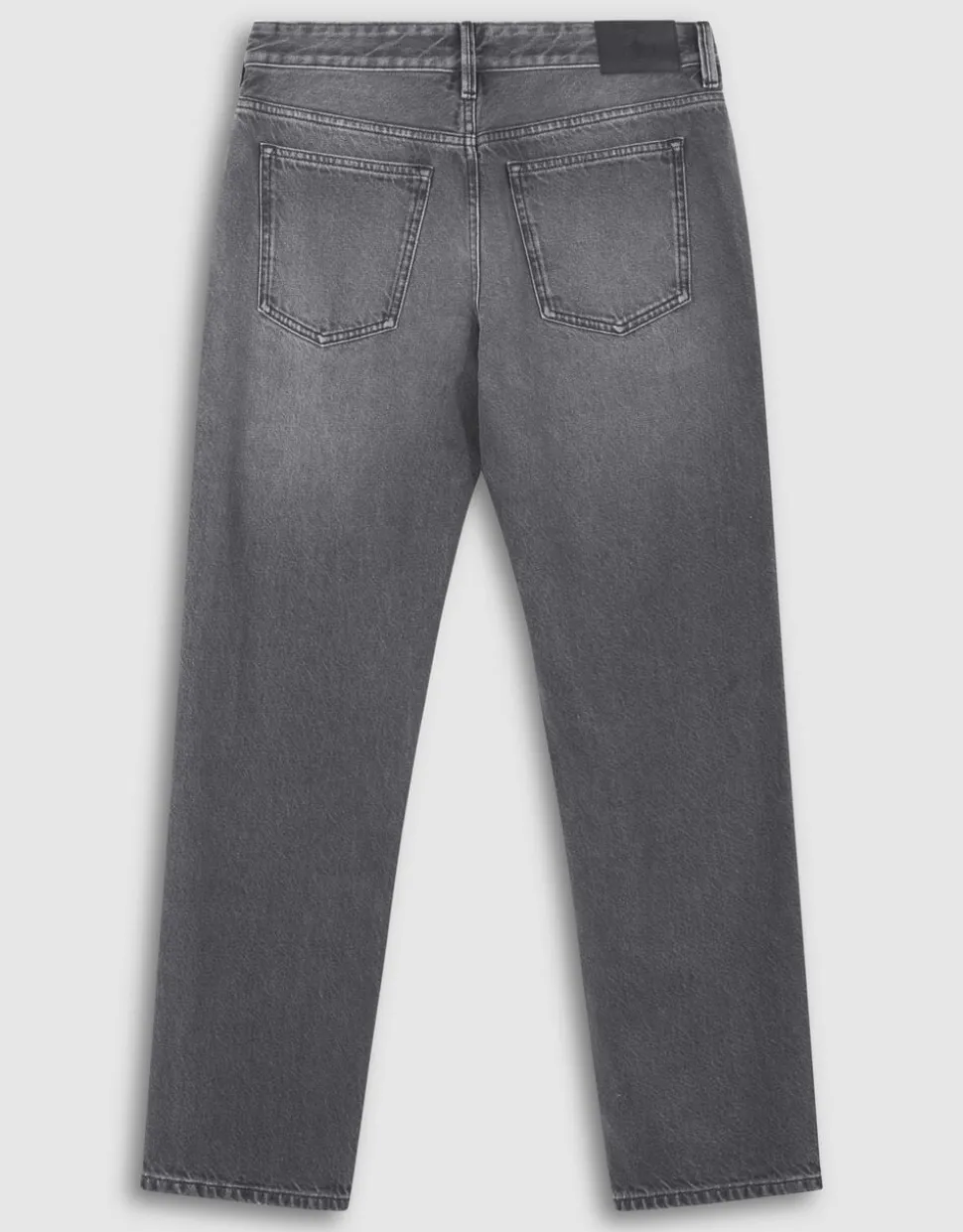 Modern Straight Fit Jeans Washed Zwart L32