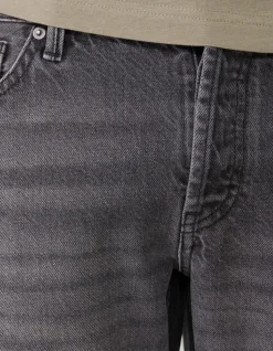 Modern Straight Fit Jeans Washed Zwart L32