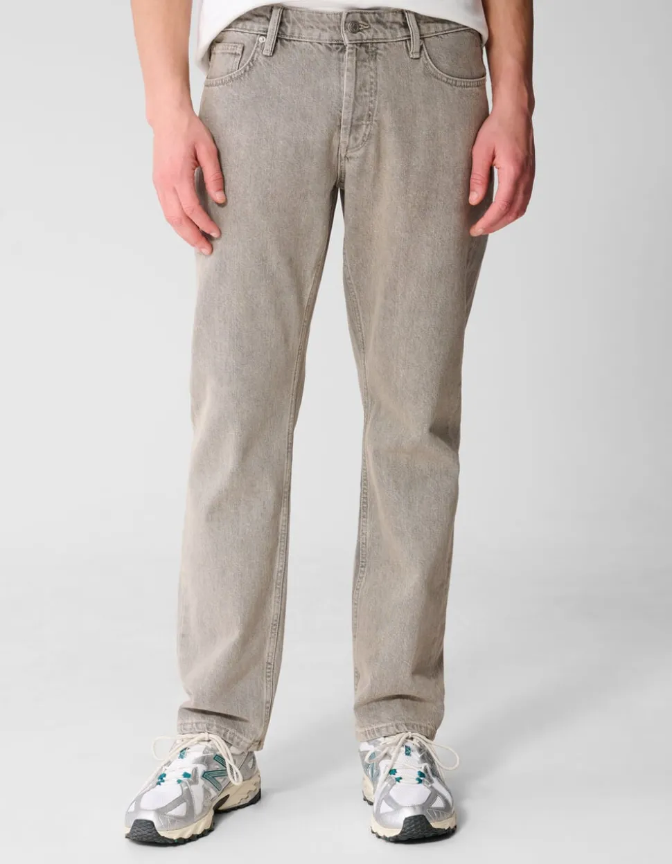 Modern Straight Fit Jeans Zand L32