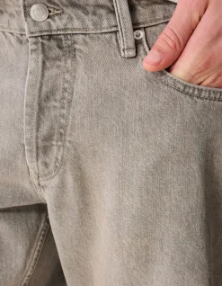 Modern Straight Fit Jeans Zand L32
