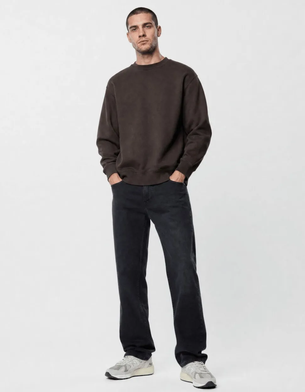 Modern Straight Fit Jeans Zwart L34