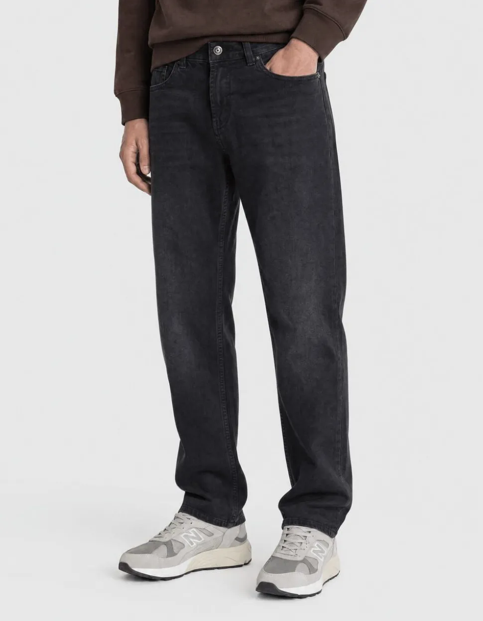 Modern Straight Fit Jeans Zwart L32