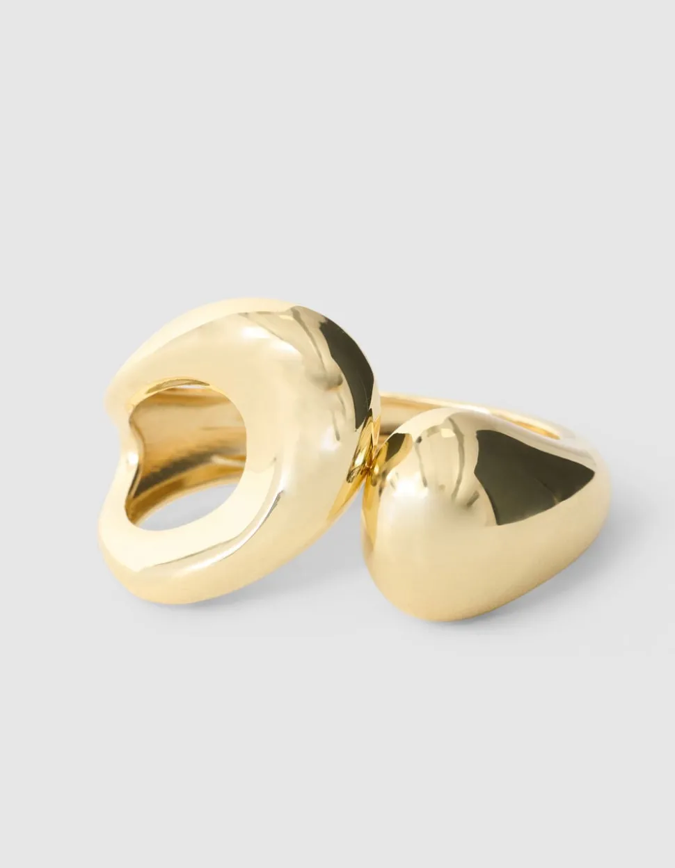 Organic Bangle Armband Goud