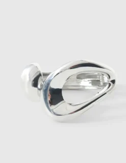 Organic Bangle Armband Zilver