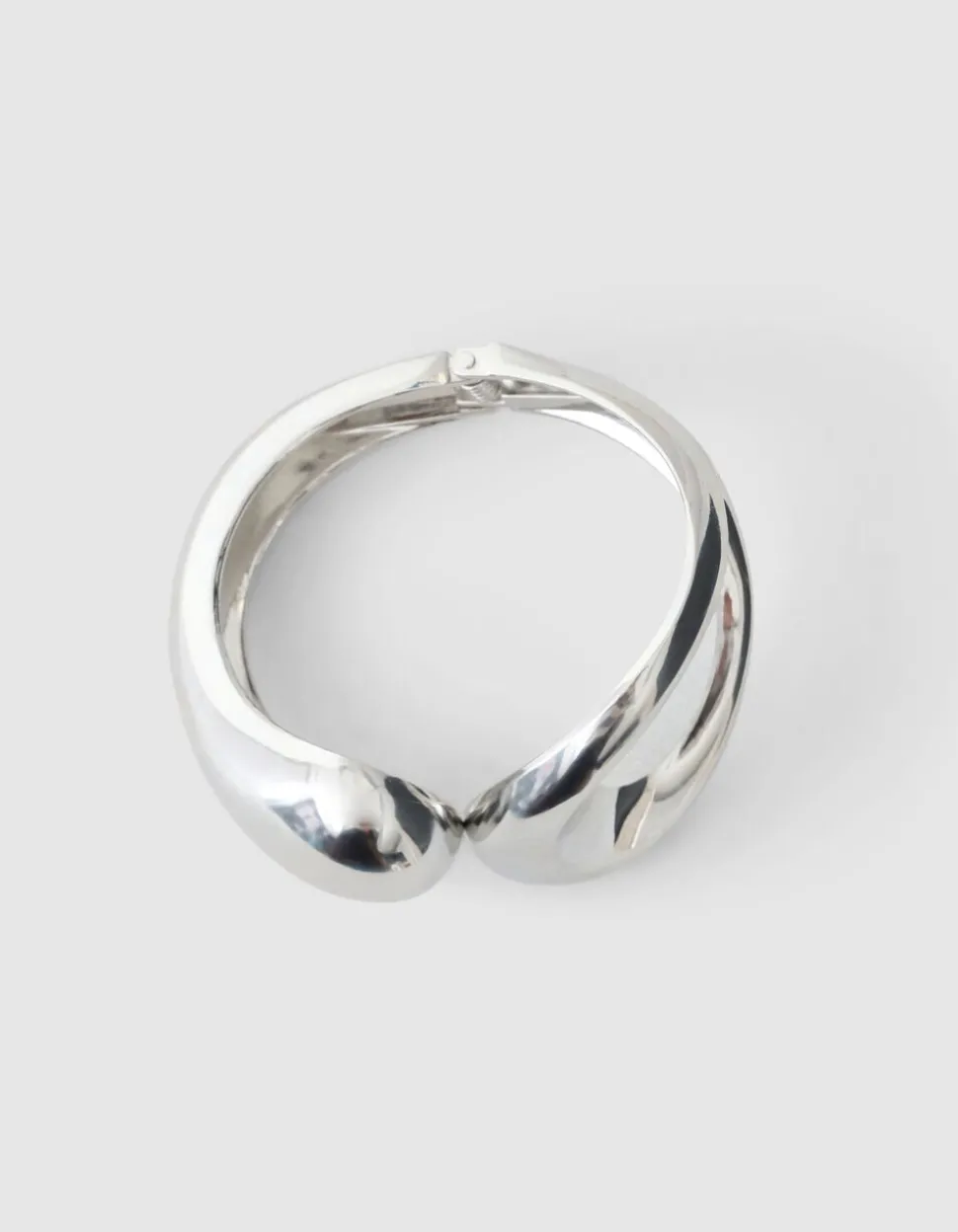 Organic Bangle Armband Zilver