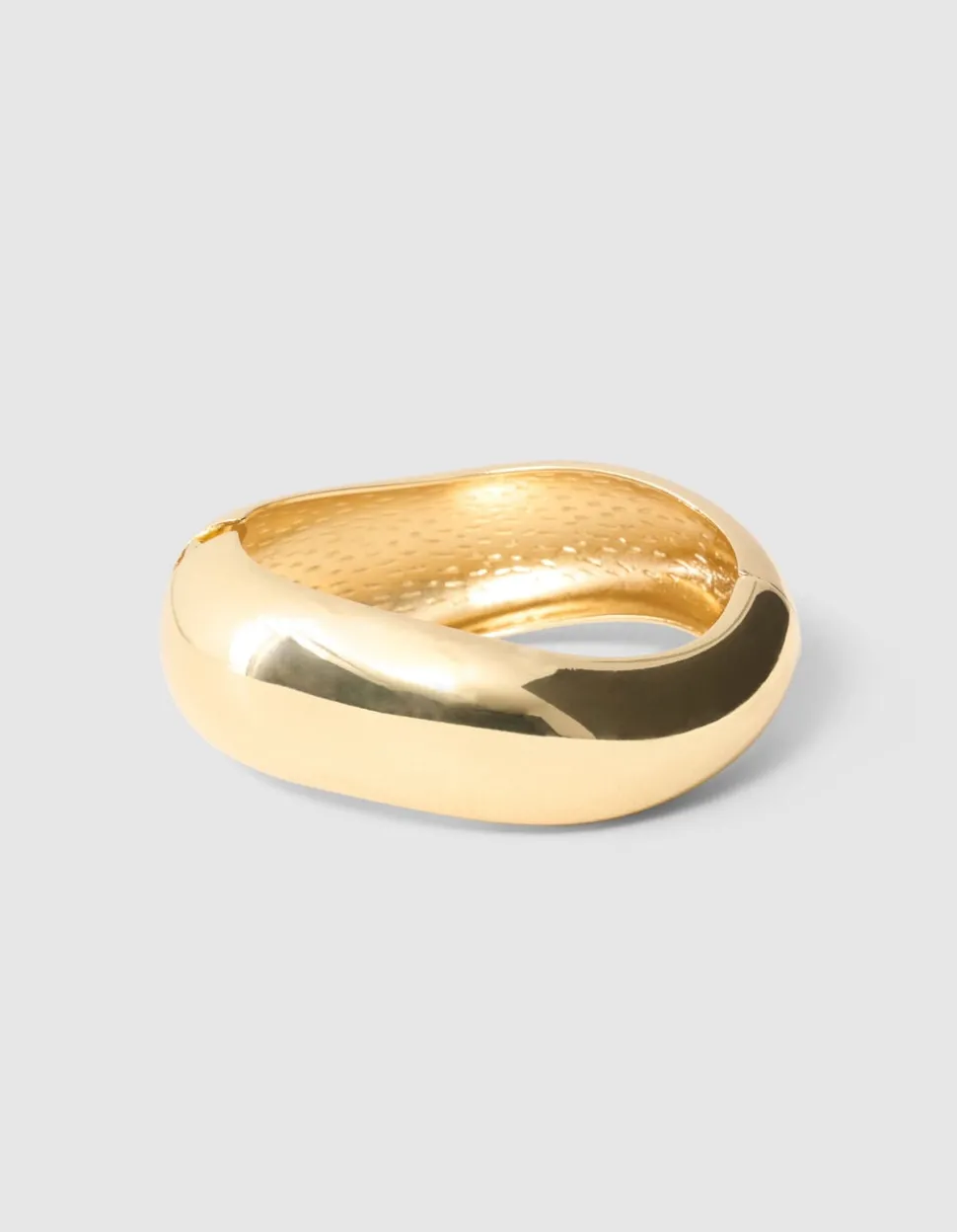 Organic Shape Bangle Goud