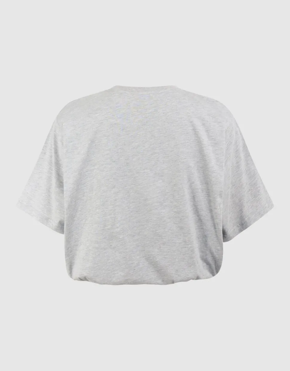 Oversized Balloon T-shirt Lichtgrijs