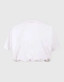 Oversized Balloon T-shirt Wit