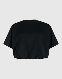 Oversized Balloon T-shirt Zwart