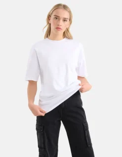 Oversized Basis T-shirt Wit