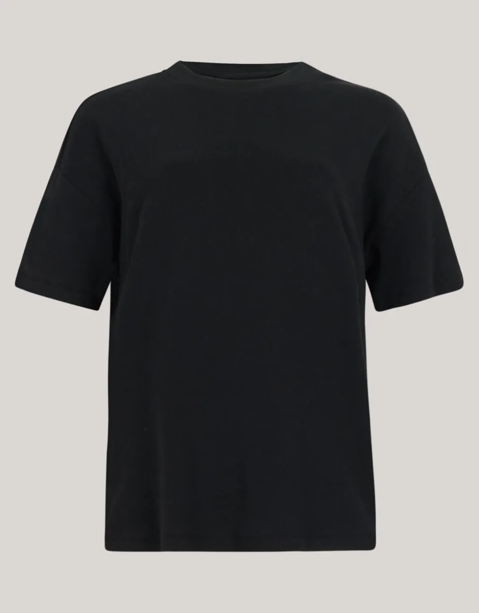 Oversized Basis T-shirt Zwart