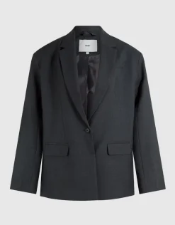 Oversized Blazer Donkergrijs
