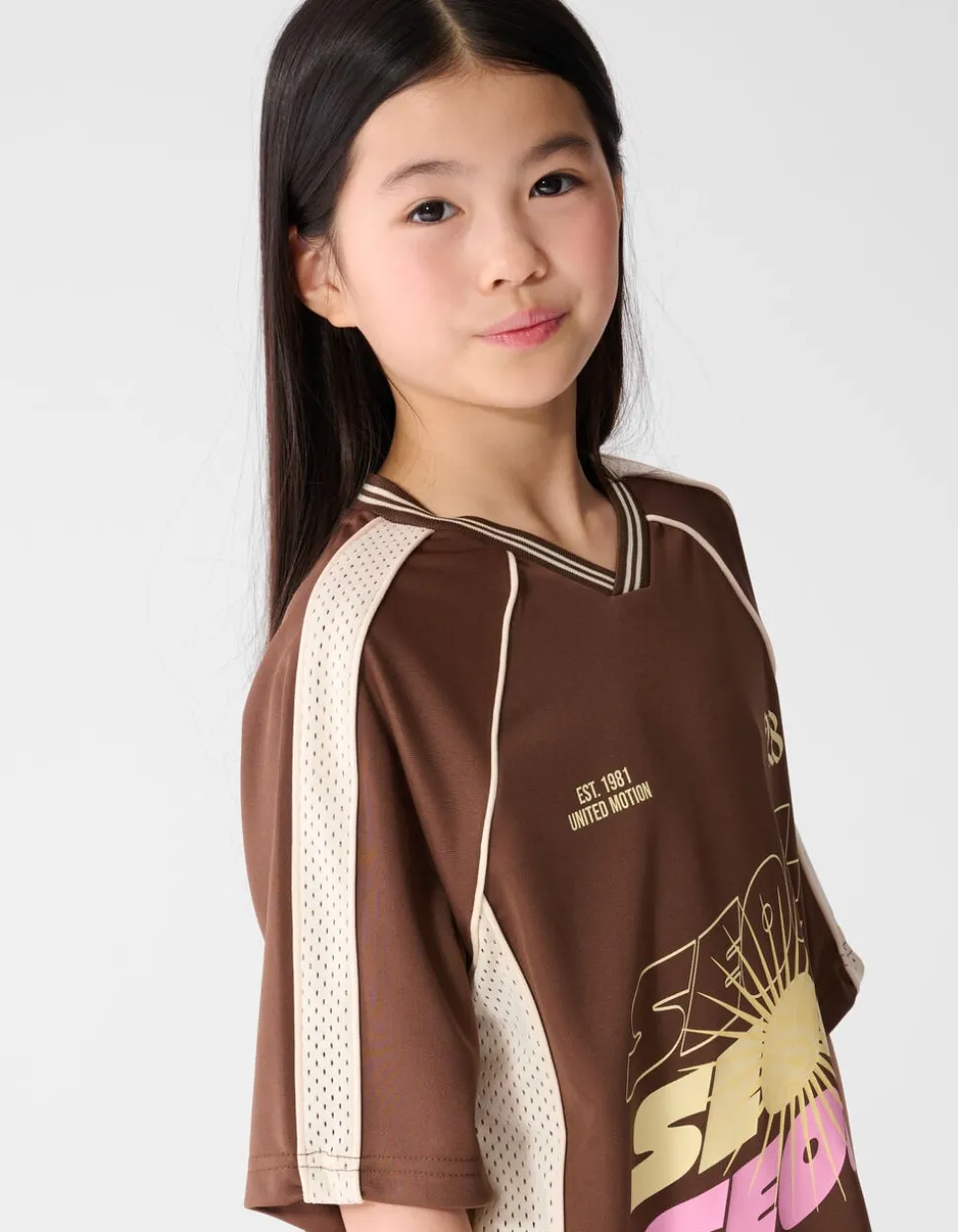 Oversized Fit Seoul Baseball T-shirt Bruin